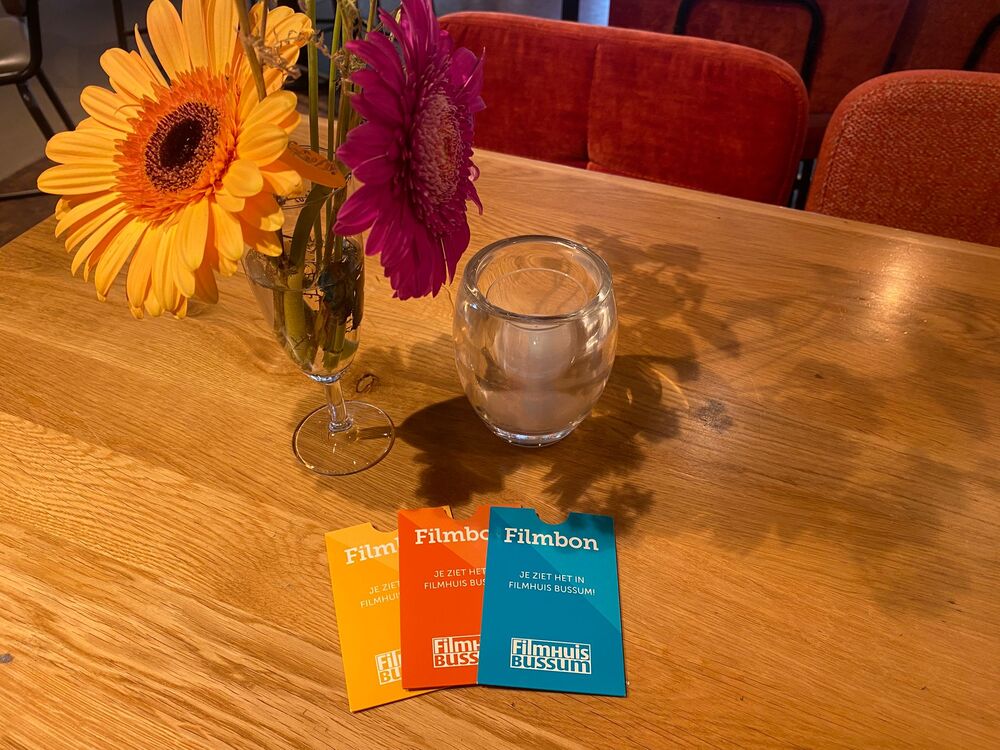 Geef een ervaring cadeau voor de Feestdagen met een cadeaubon van Filmhuis Bussum