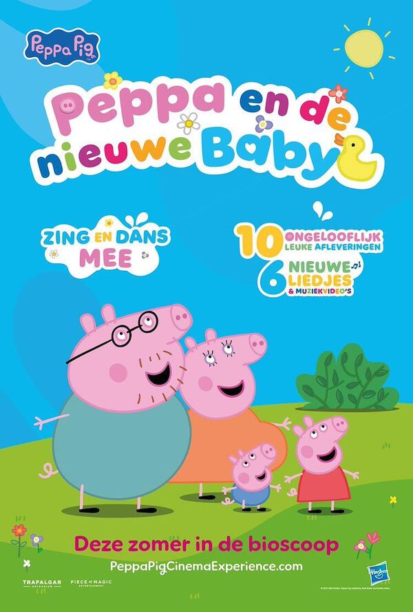 Peuterbioscoop: Peppa en de nieuwe baby