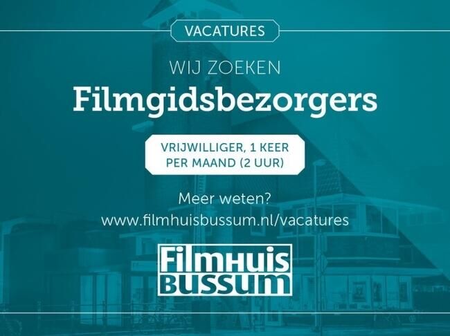 Vacature: Filmgidsbezorger