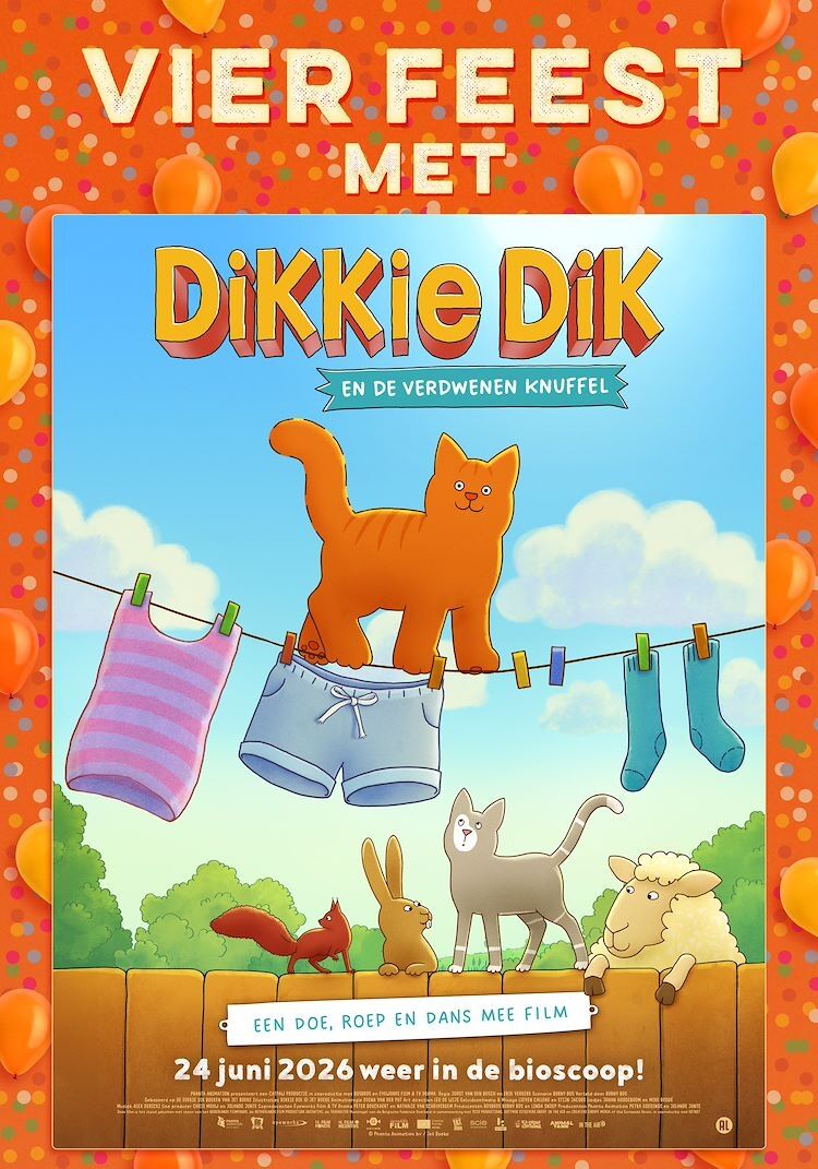 Vier feest met Dikkie Dik en de verdwenen knuffel (3+)