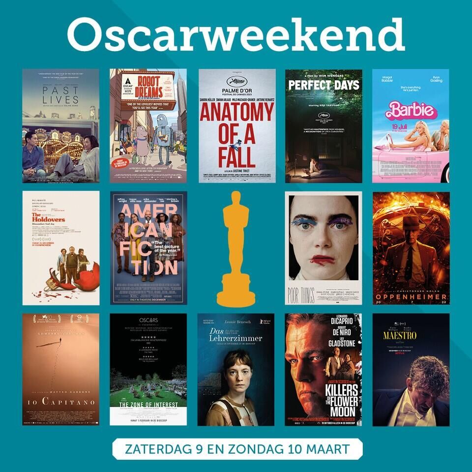 Winnaars van het Oscarweekend bekend! 